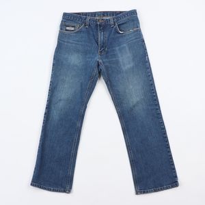 90s Diamond Gusset Mens 33x29 Bootcut Denim Jeans
